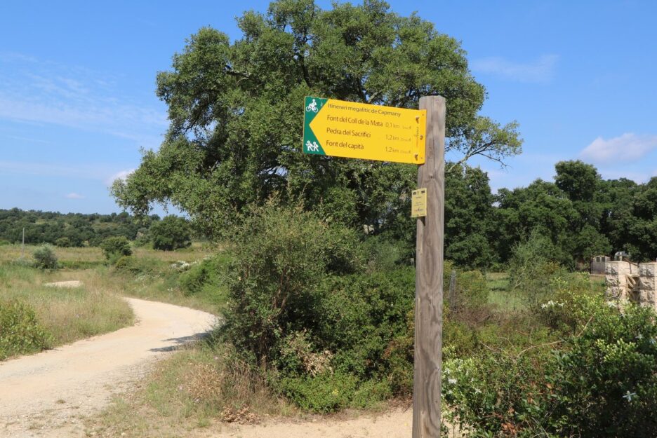 Мегалитический маршрут в окрестностях Капмань (Itinerànnia)