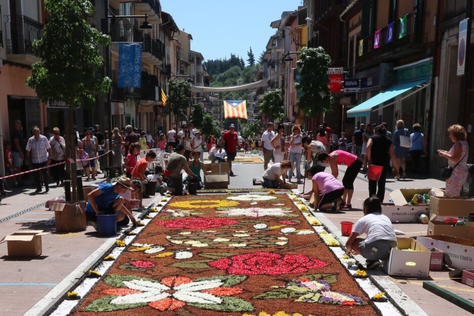 The Enramades Festival of Arbúcies