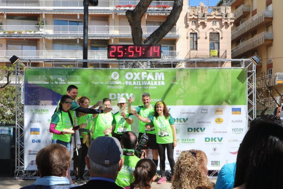 Oxfam Trailwalker in the Costa Brava